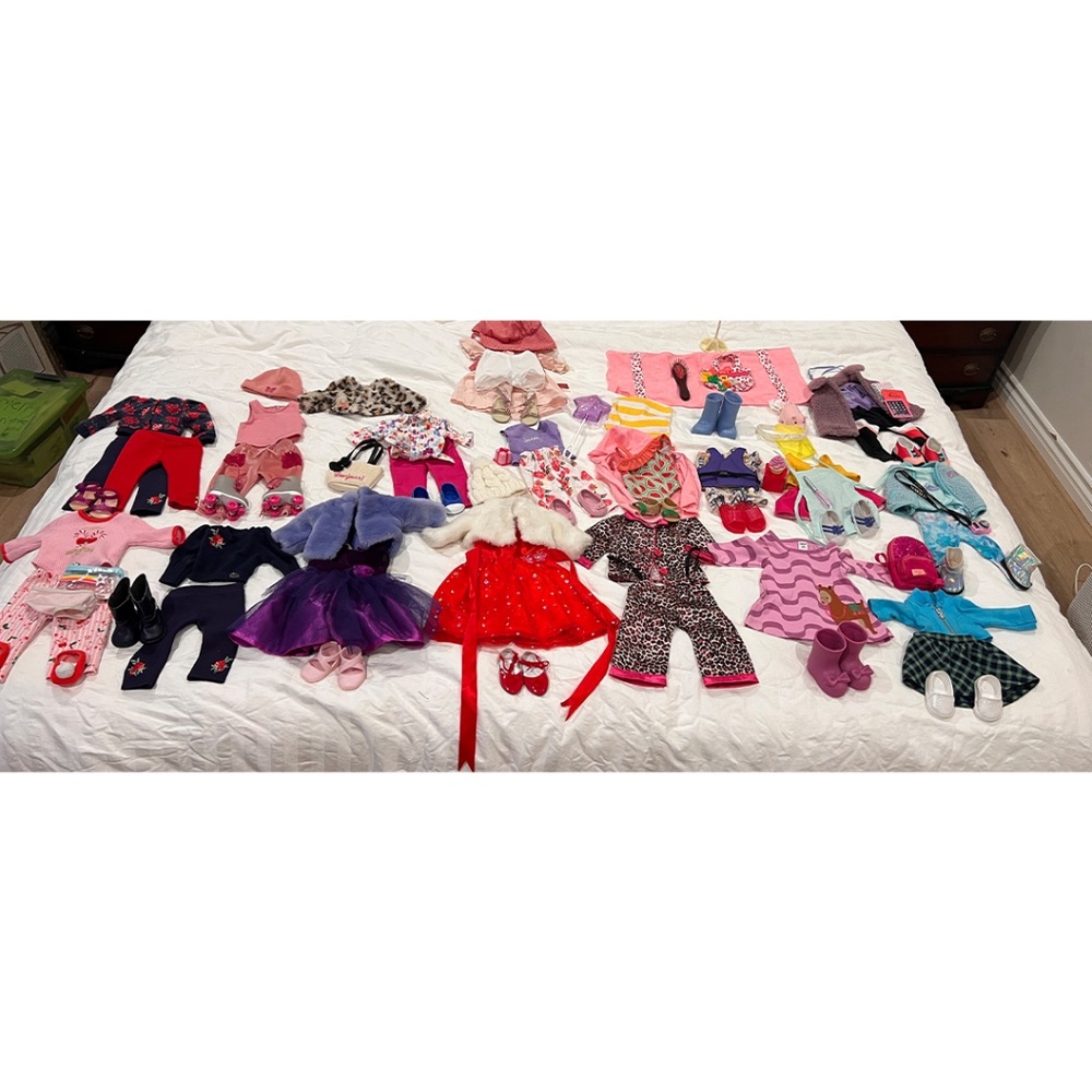 American Girl and Our Generation 18" Doll Clothes, Tons!!!